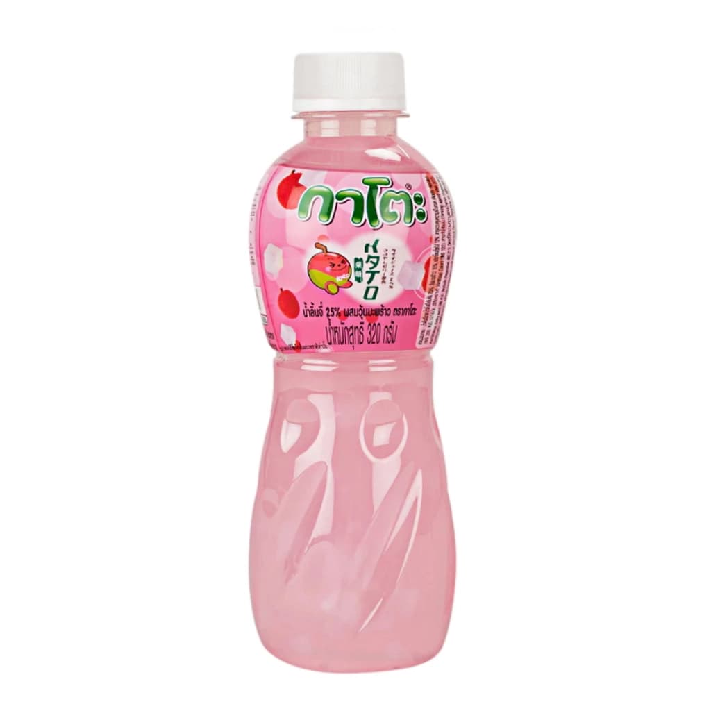 กาโตะ ลิ้นจี่25%ผสมวุ้นมะพร้าว 320มล.