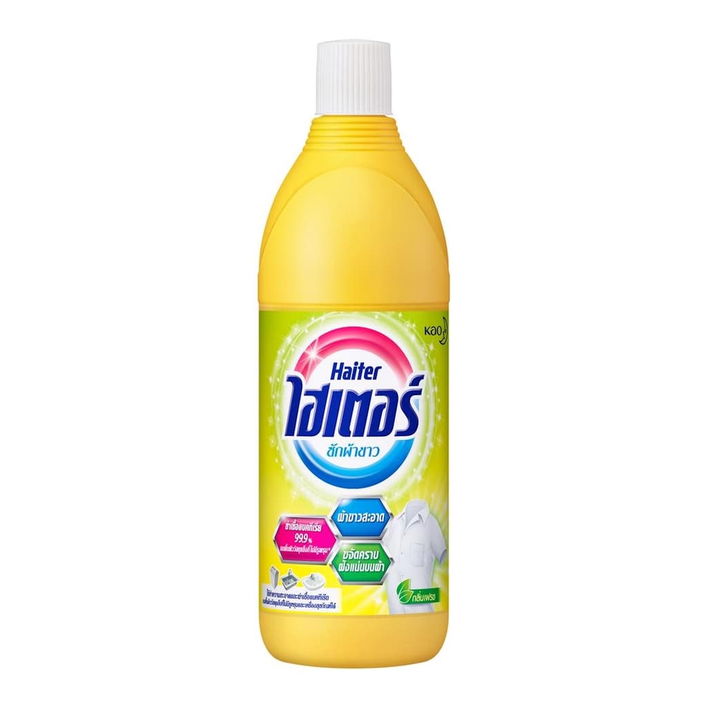ไฮเตอร์ น้ำยาซักผ้าขาวสีเหลือง 600มล.