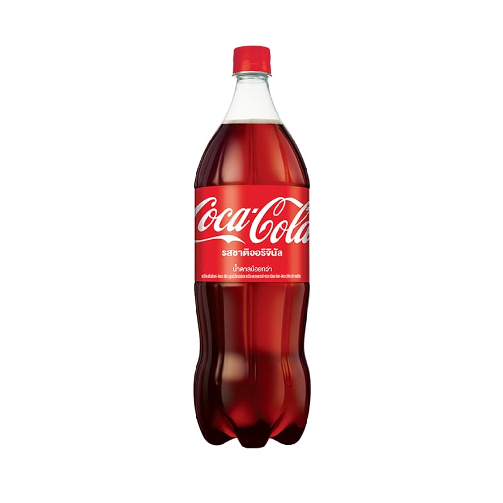 โค้ก น้ำอัดลม รส ออริจินัล สูตรน้ำตาลน้อยกว่า 1.5ลิตร