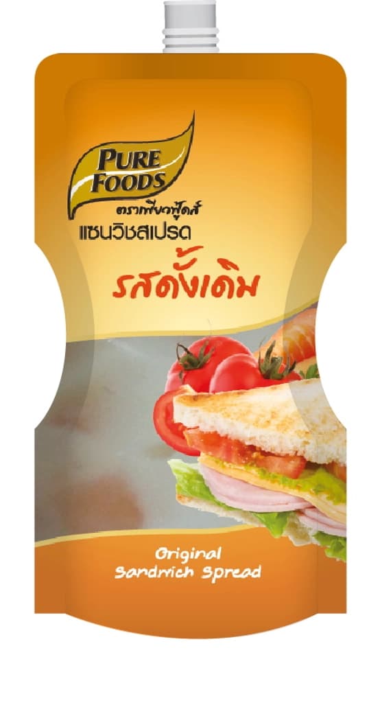 เพียวฟู้ดส์ แซนวิชสเปรดรสดั้งเดิม 130ก.