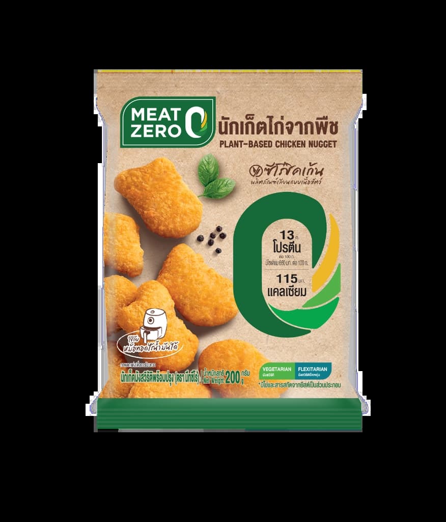 มีท ซีโร่ นักเก็ตไก่จากพืช 200ก.