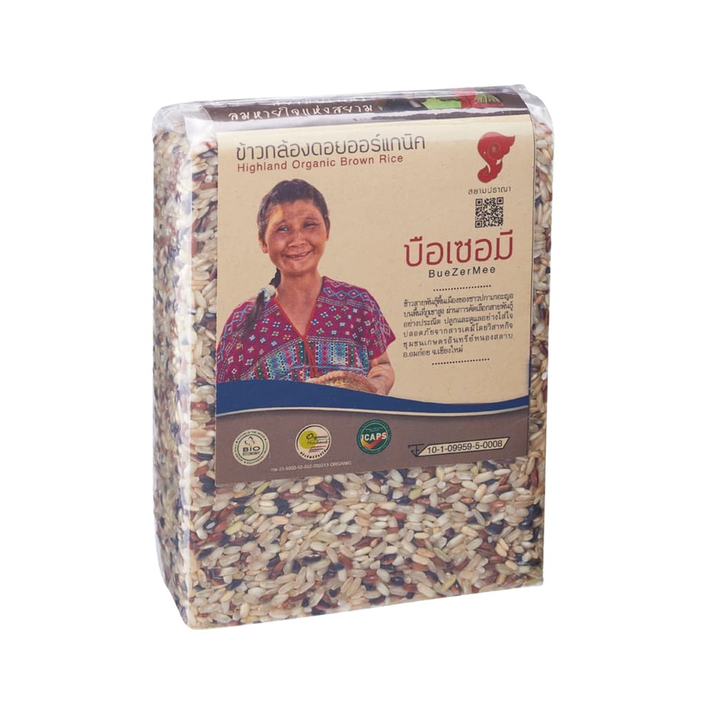 Siam Prana ข้าวกล้องดอยออร์แกนิคบือเซอมี 1กก.