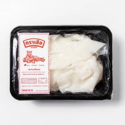 ตราเสือ เส้นใหญ่ 400ก.