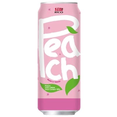 ริโก เครื่องดื่มรสพีช 18% 490มล.