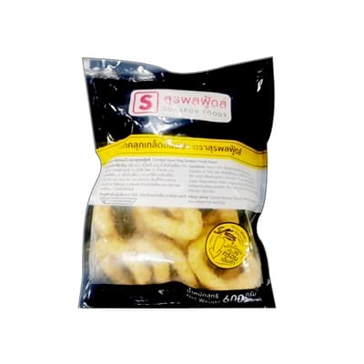 สุรพลฟู้ดส์ หมึกคลุกเกล็ดขนมปัง 600ก.