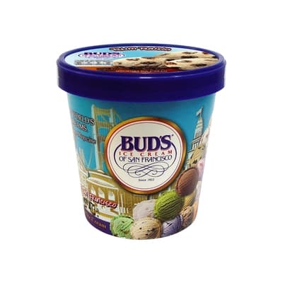 บัดส์ ไอศกรีมนมผสมรัมเรซิ่น 473มล.