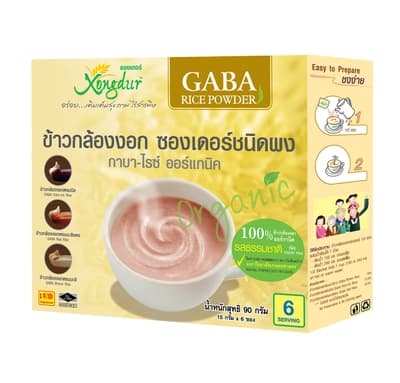 ซองเดอร์ ข้าวกล้องงอกชนิดผง15ก. แพ็ค 6