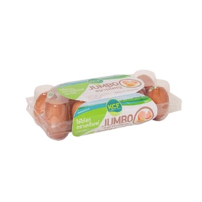 เคซีเอฟ ไข่ไก่สดเบอร์ 0 แพ็ค 10