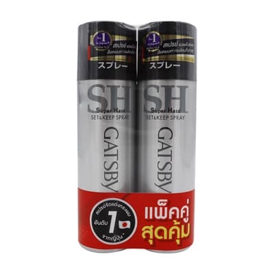 แกสบี้ SH เซ็ท&คีพ สเปรย์ 180กรัม แพคสุดคุ้ม