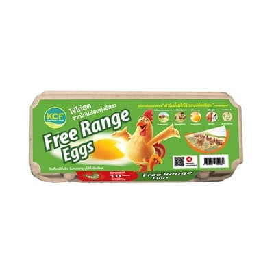 เคซีเอฟ ไข่ไก่ปล่อยอิสระ แพ็ค 10