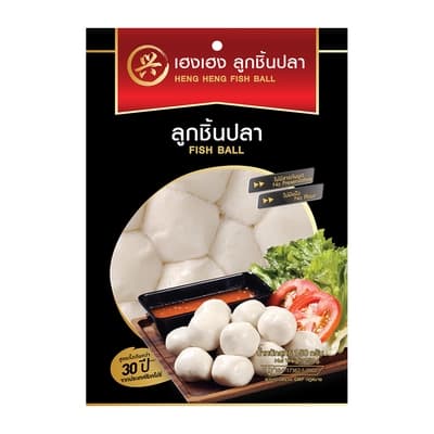 เฮง เฮง ลูกชิ้นปลาเล็ก 150ก.