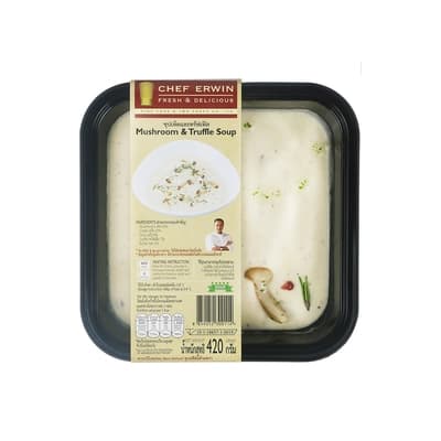 CHEF ERWIN Mushroom & Truffle Soup 420G.