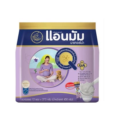 แอนมัม นมพร่องมันเนยมาเทอร์น่ารสจืด 450ก.